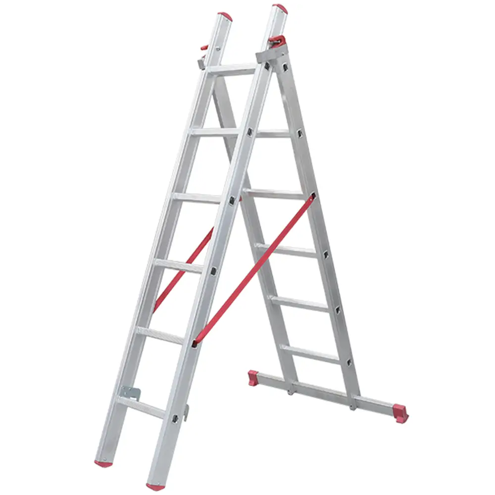 İki Parçalı (2+2) 4 Metre Endüstriyel Merdiven