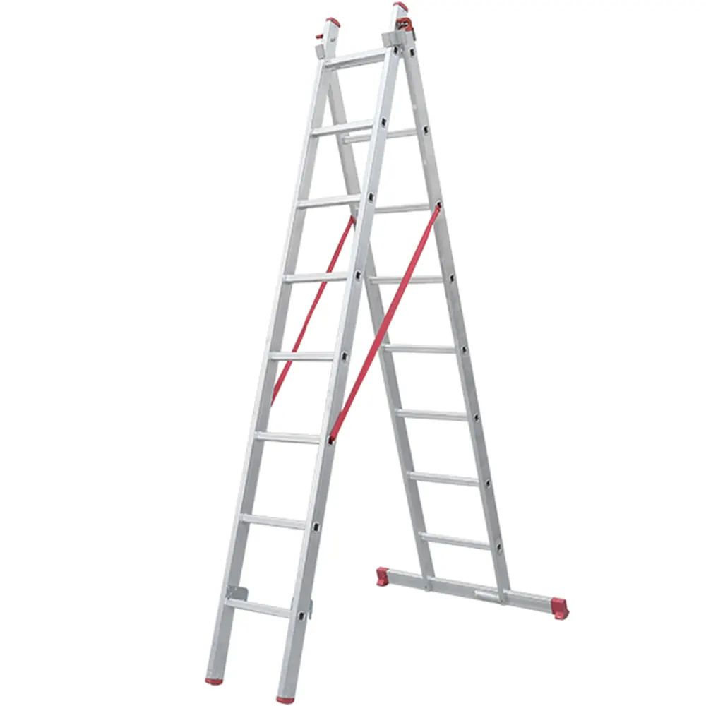 İki Parçalı (2,5+2,5) 5 Metre Endüstriyel Merdiven