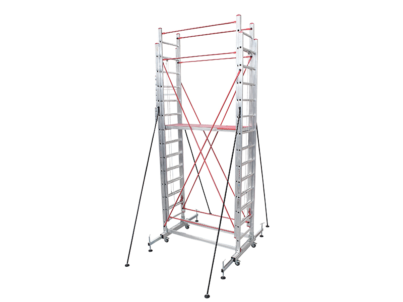 4+4 8 Metre Teleskopik İskele